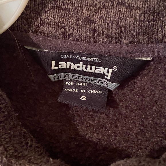 EUC Men’s Salt & Pepper GreyZip up Sweater - Picture 5 of 6